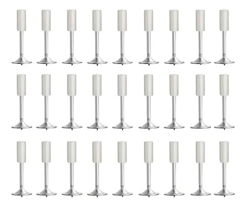 Leeabby 200 Pzas Clavos Redondos Para Pistola De Clavos Metalurgica