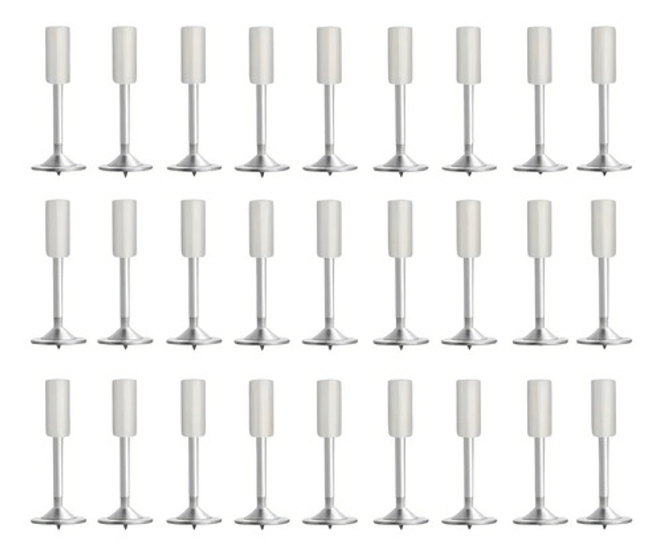 Leeabby 200 Pzas Clavos Redondos Para Pistola De Clavos Metalurgica 1