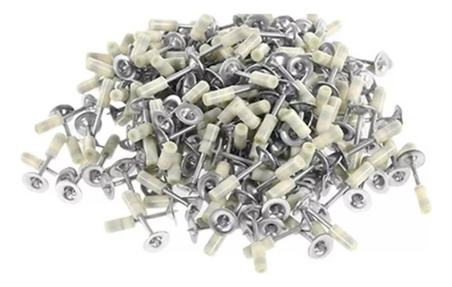 Leeabby 200 Pzas Clavos Redondos Para Pistola De Clavos Metalurgica 3