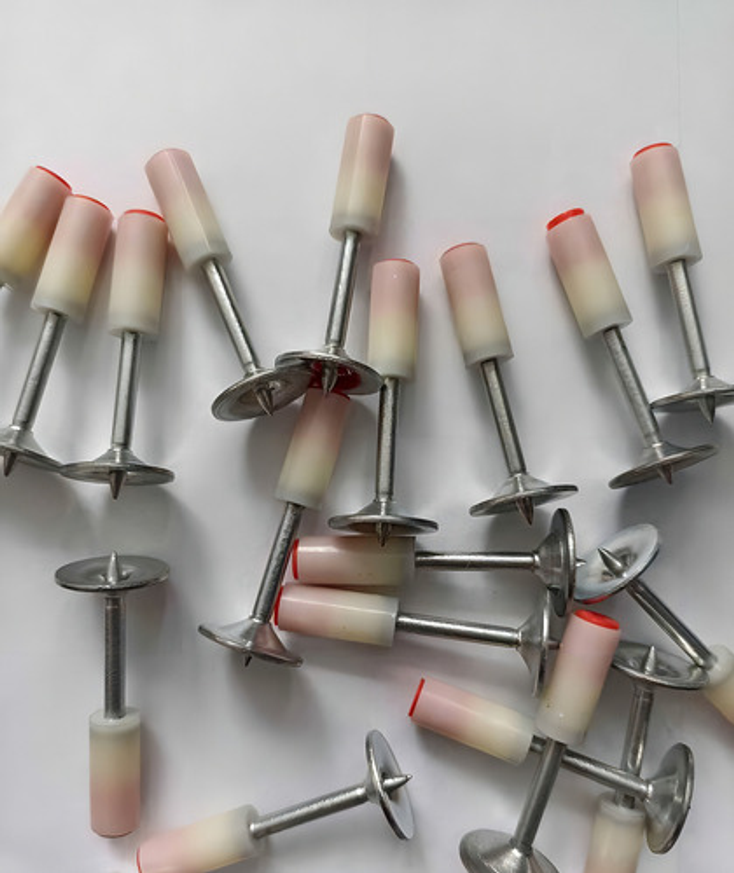 Leeabby 200 Pzas Clavos Redondos Para Pistola De Clavos Metalurgica 8