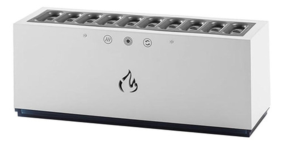 Humidificador Difusor Aromaterapia 900 Ml + 5 Esencias Color Blanco 1