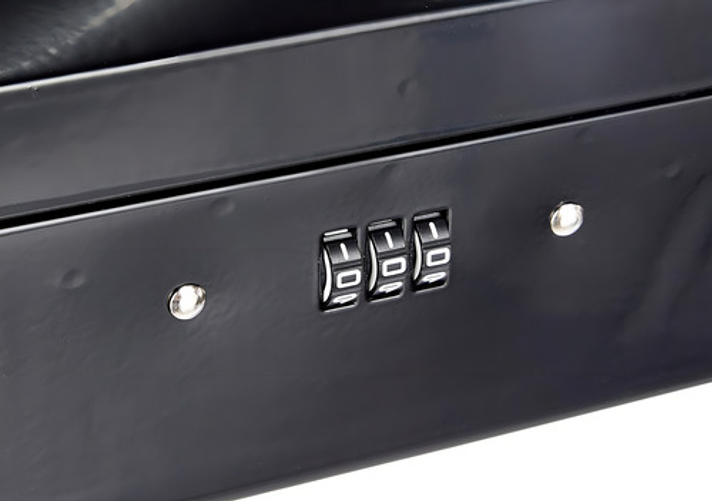 Caja Fuerte Metálica Thek Llave Acero Inoxidable Azul Para Hogar Oficina Azul-269003 4