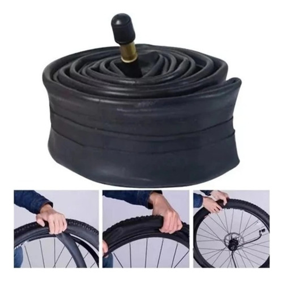 Camara Para Bicicleta Aro 26x1.75/2.125 Válvula Schrader 3