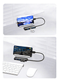 Hub Usb 3.0 Andowl 4 Puertos Usb-c Negro Alta Velocidad Compatible Windows - Miniatura 4