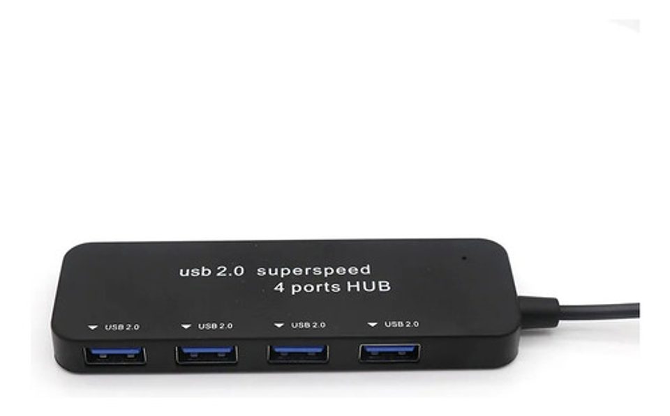 Hub Usb 3.0 Andowl 4 Puertos Usb-c Negro Alta Velocidad Compatible Windows 6