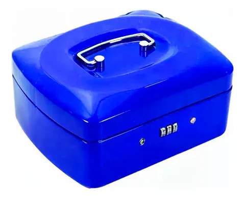 Caja Fuerte Metálica Con Código De Seguridad Bloqueo