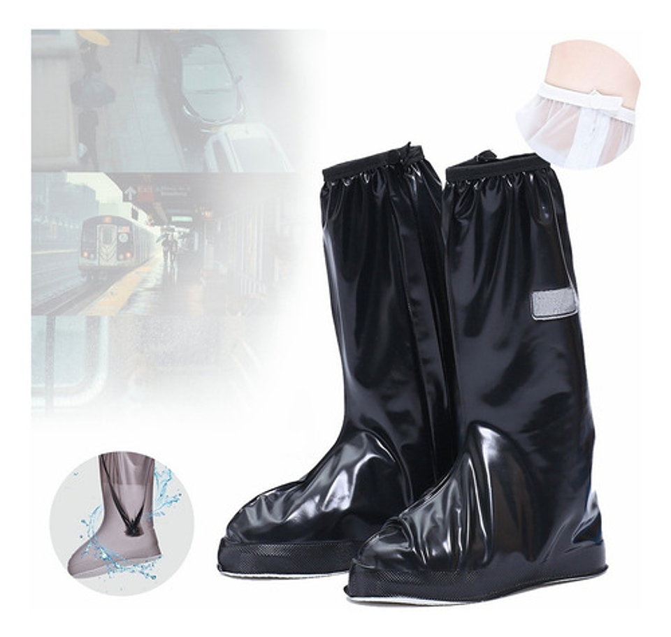 Cubre Zapatos Botas Impermeables  Para Lluvian 7