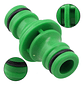 Acople Rápido Para Manguera De 1/2  Conector Macho Plástico Verde - Miniatura 4