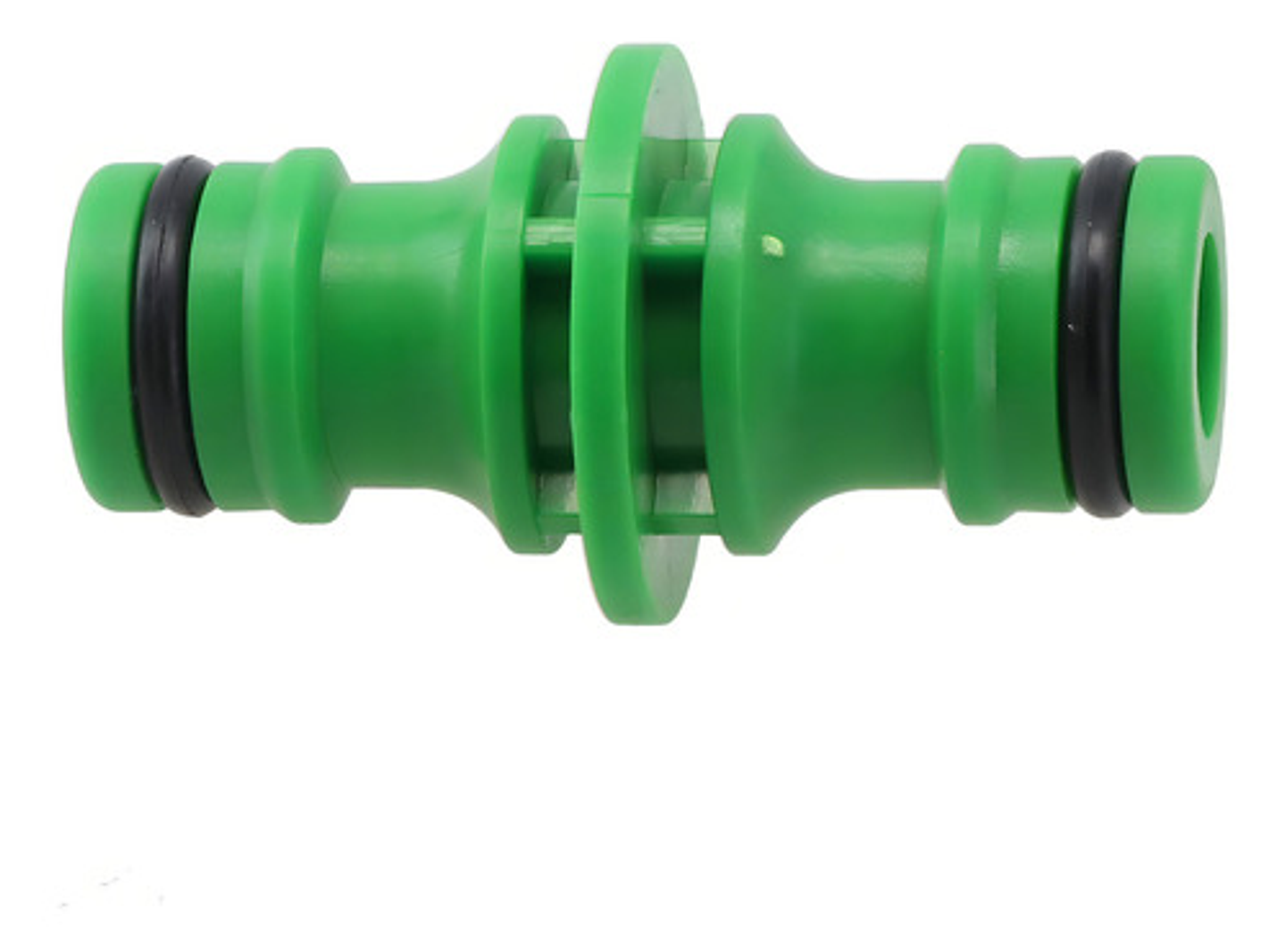 Acople Rápido Para Manguera De 1/2  Conector Macho Plástico Verde 7