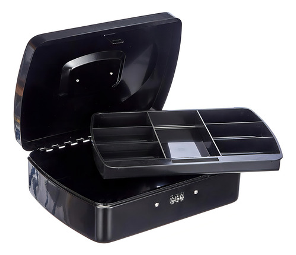 Caja Fuerte Metálica Roja Thek Código Seguridad Hogar Oficina 33x23x9cm Rojo 3