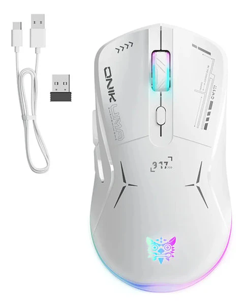 Ratón Gamer Onikuma Cw917 Rgb 7 Modos 4800 Dpi Wireless