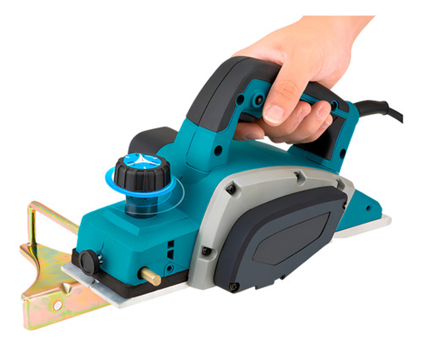 Cepilladora Eléctrica Thek Bd-191 1200w Para Madera 82mm Guía Paralela Turquesa 1