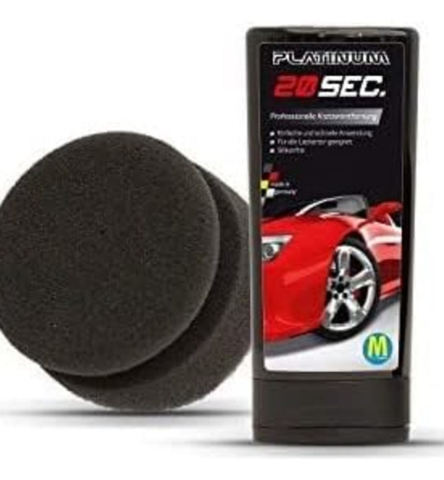 Crema Reparadora De Arañazos Auto Platinum 20 Sec 2