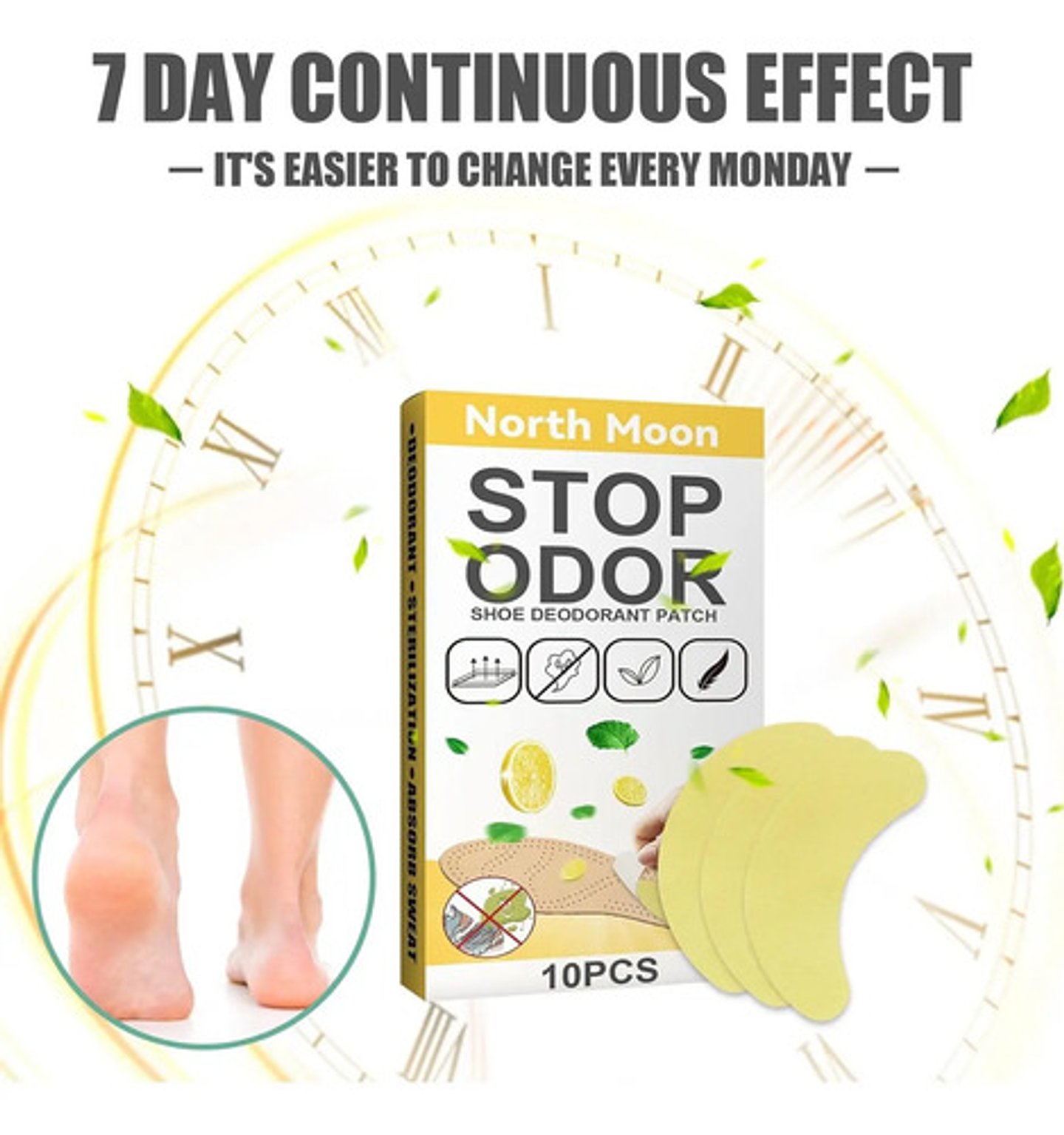 Parches Antiolor Zapatos Deportivos 50 Unidades 4