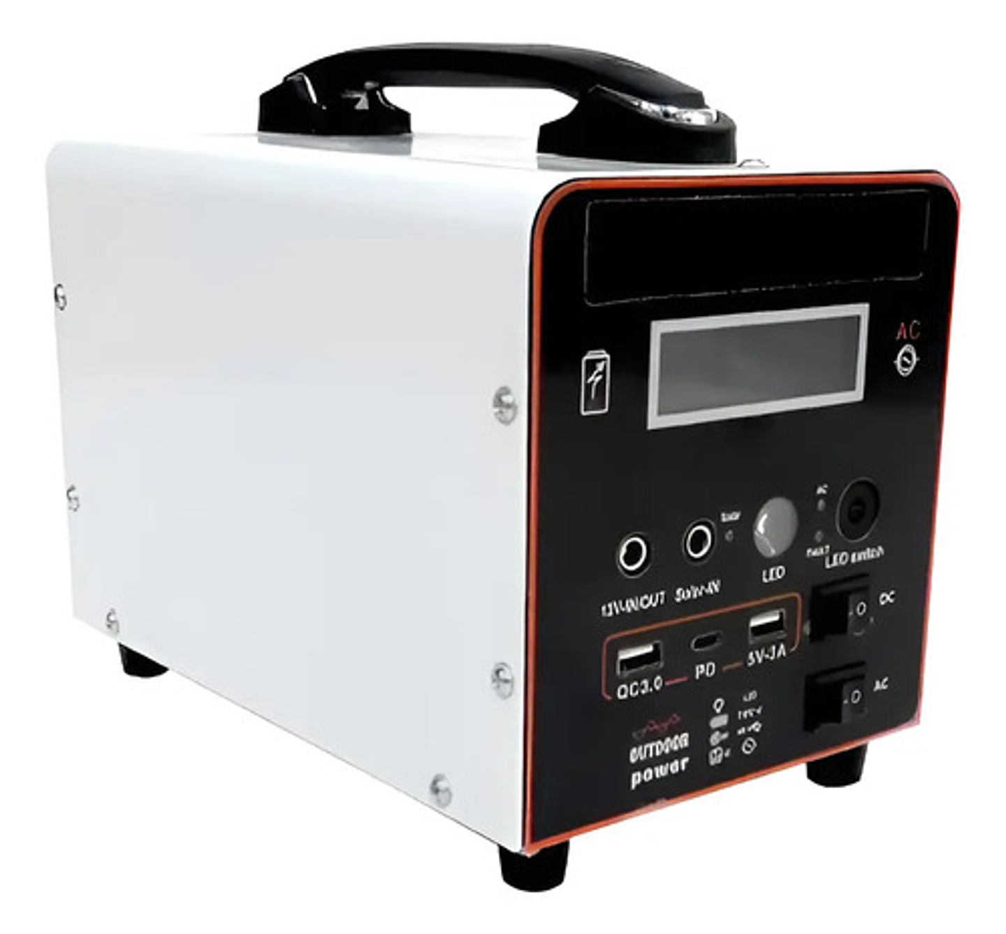 Estación Energía Portátil 300w Generador Solar Monofase 1