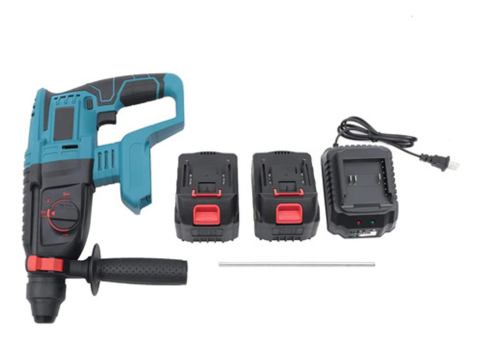 Taladro Martillo Inalámbrico 48v Impacto Rompedor Concreto 5