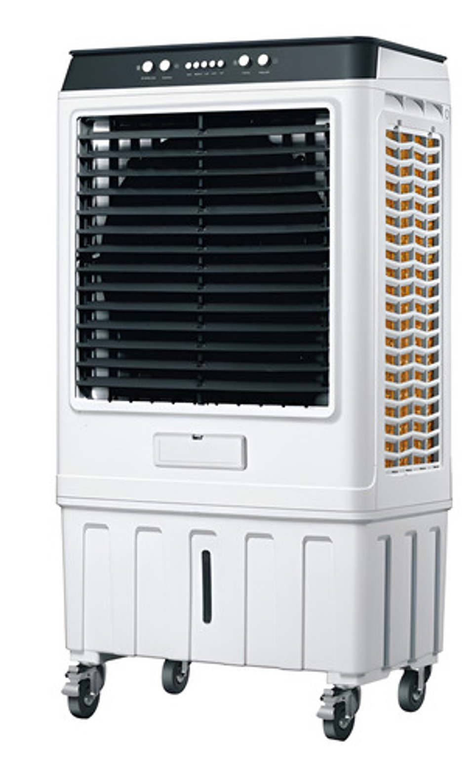 Aire Acondicionado Enfriador De 65lt Con Ruedas Yf100 Blanco 1