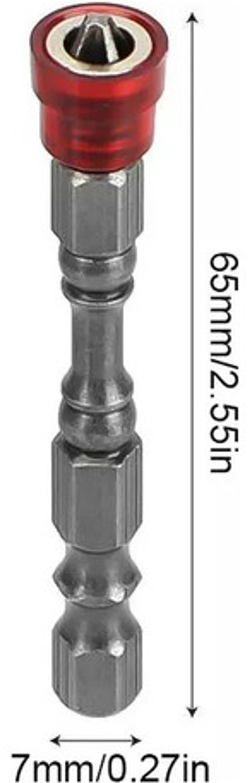 Juego 10 Puntas Magnéticas Ph2 Hexagonal De 1/4 6