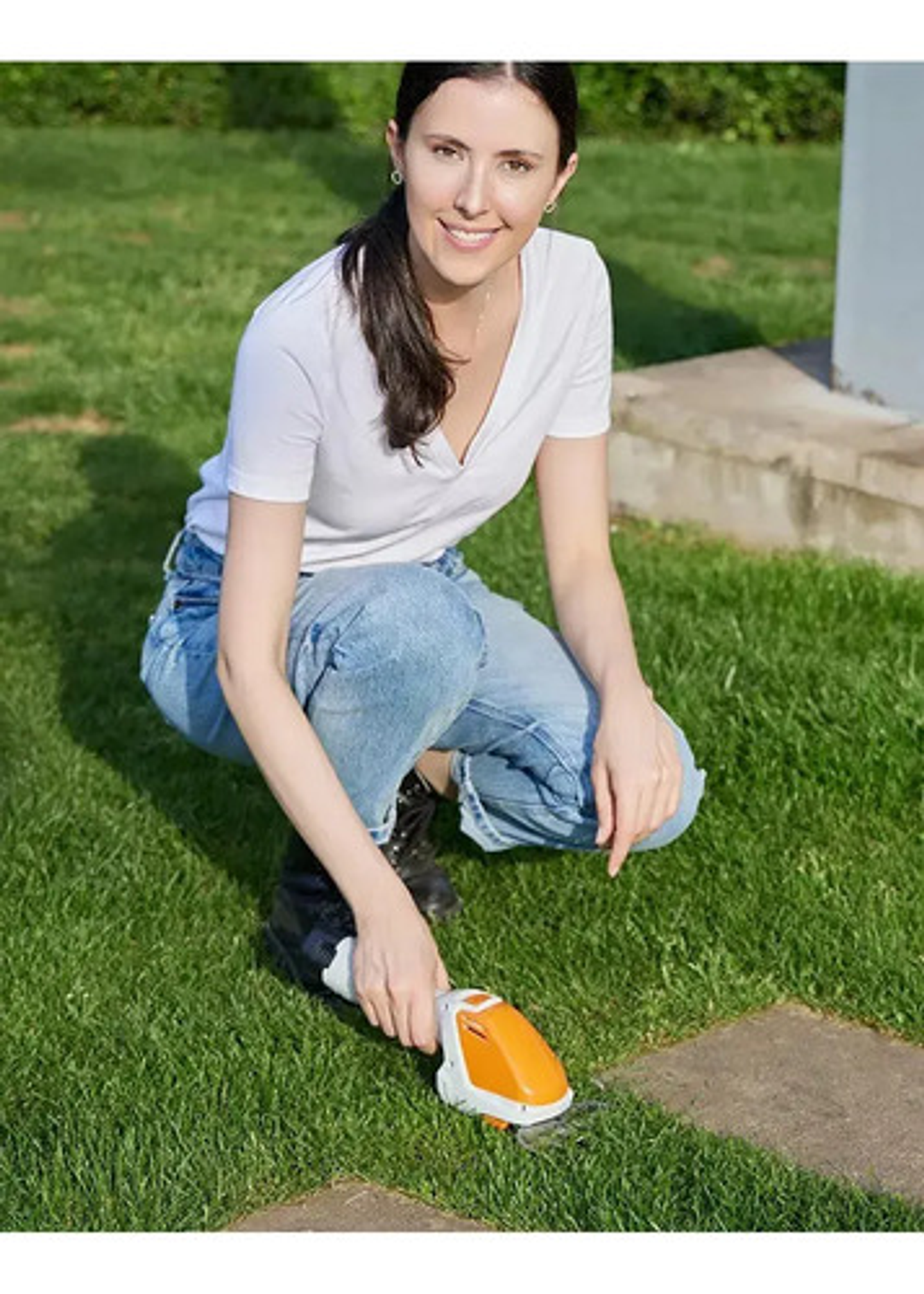 Corta Setos Podador Césped Arbustos Inalámbrico - 2 En 1 7