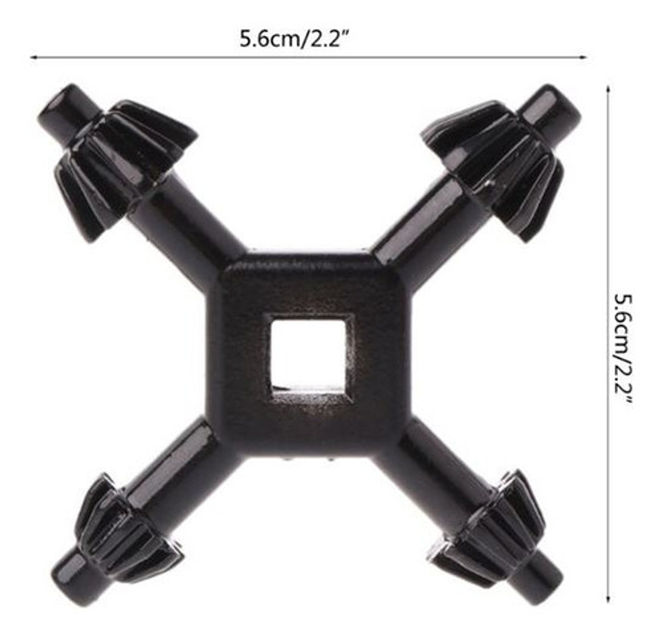 Llave De Mandril Universal De 4 Puntos 8