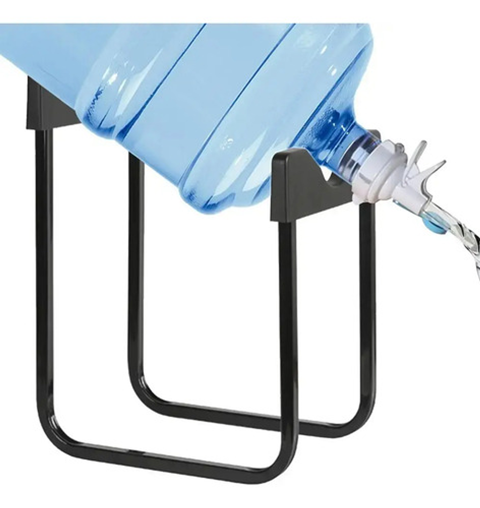 Dispensador De Agua Portátil Con Estante Para Galón 1