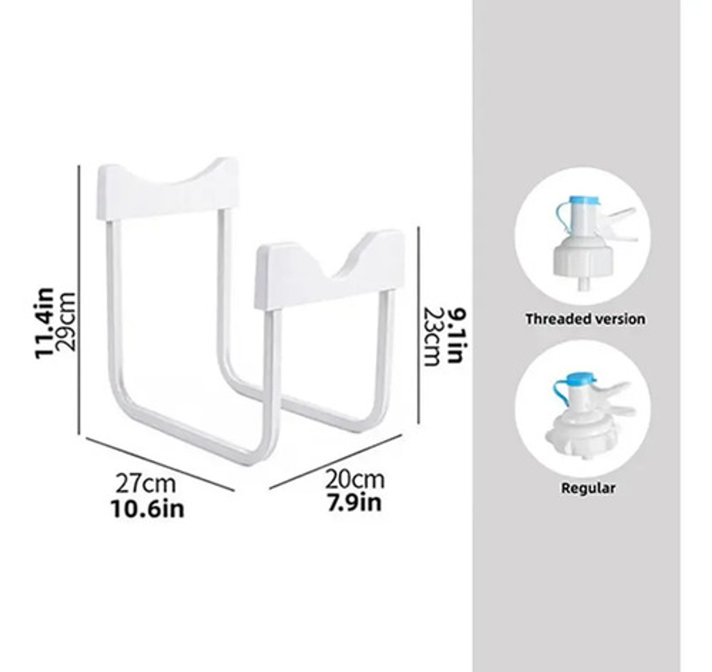 Dispensador De Agua Portátil Con Estante Para Galón 3