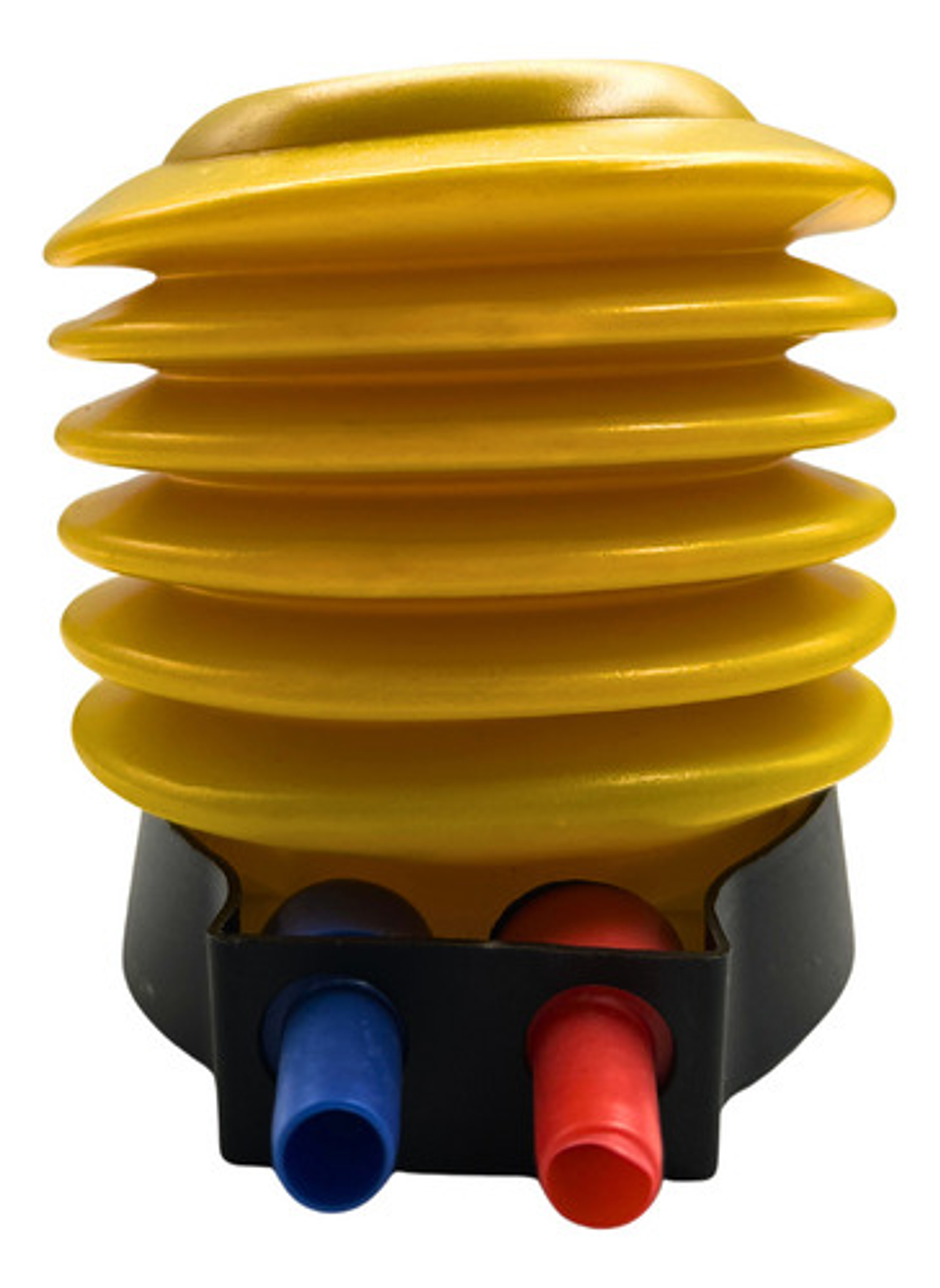 Bomba De Pie Manual Amarilla Para Colchones Inflables Y Yoga Con Picos Amarillo 5