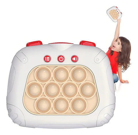 Aftk Máquina Sensorial Popping Quick Push Juguete Educativo Con Luces