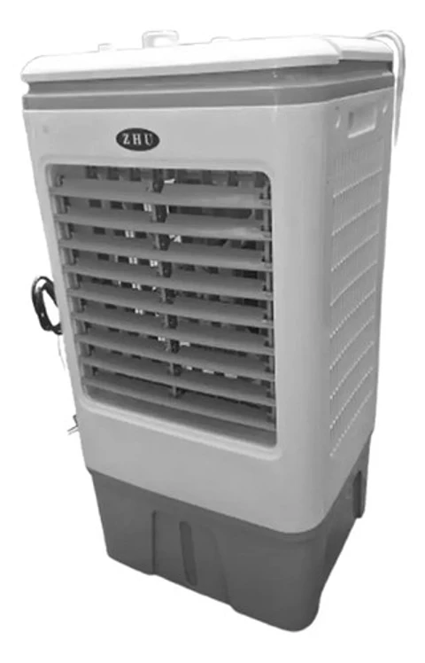 Enfriador Evaporativo De Aire Con Ruedas Industrial 30 L Blanco