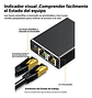 Divisor De Red Gigabit 1 En 4 Divisor De Cable De Red Rj45 - Miniatura 8