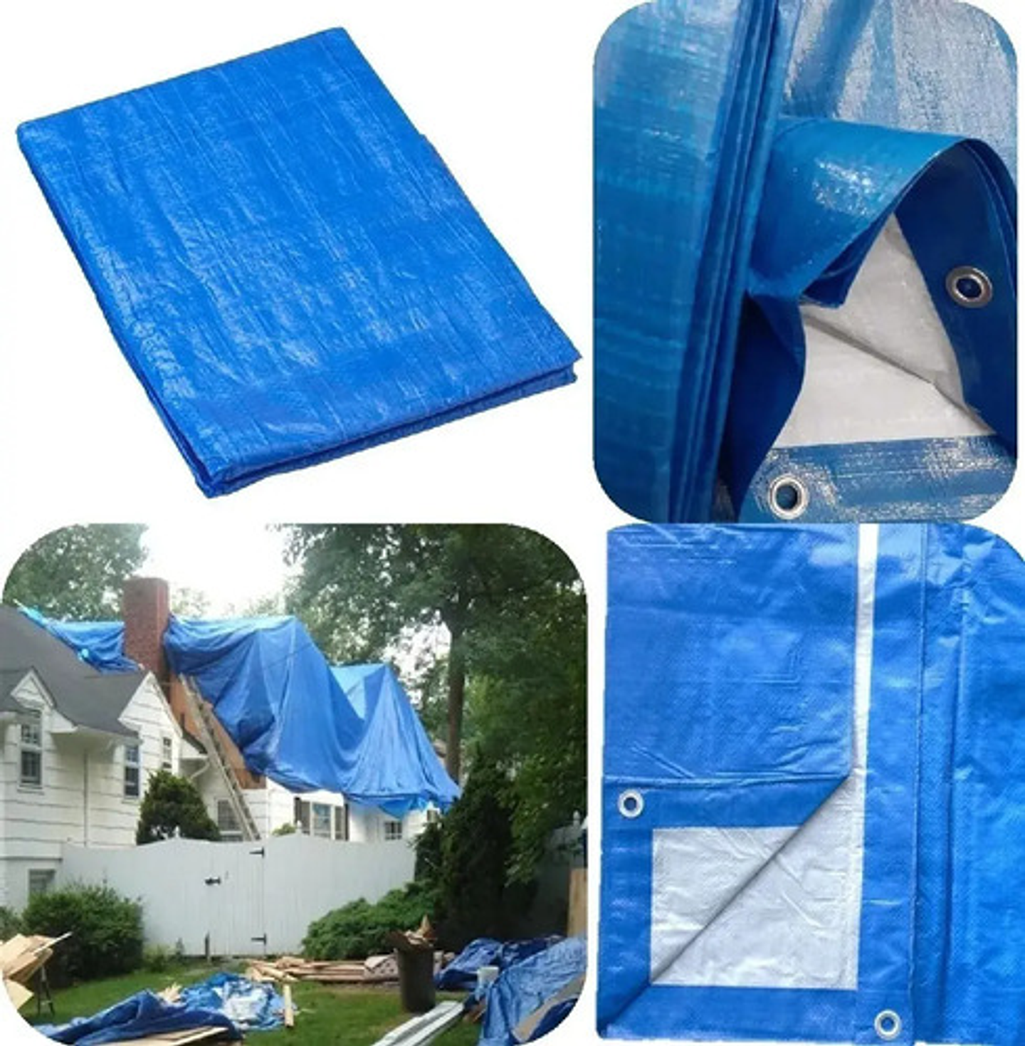 Carpa Lona Funda Impermeable Multiuso 8 X 10 Metros Thek 6