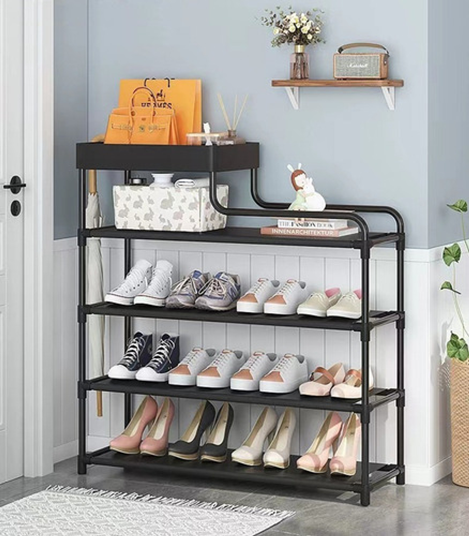 X2 Organizador 5capas Multifuncional Para Zapatos Y Bolsa 6