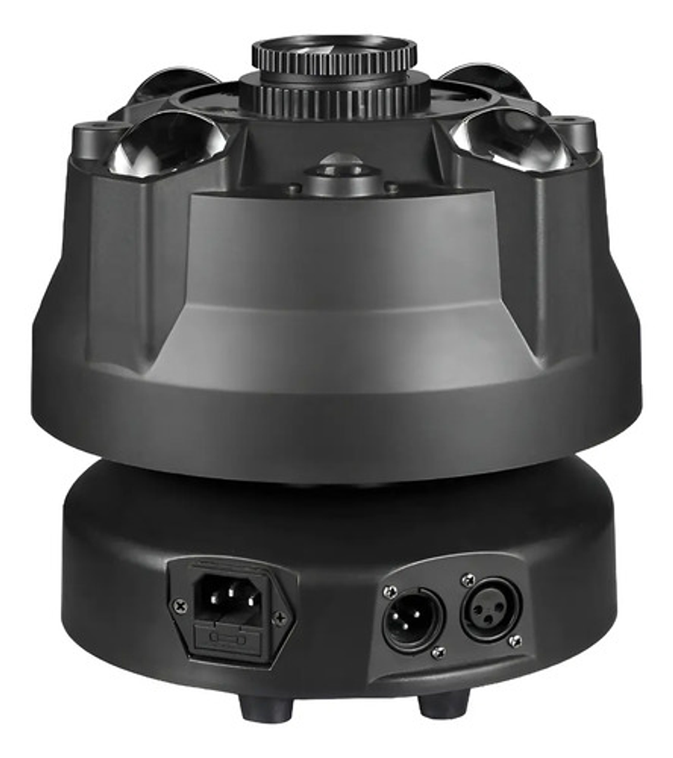 Luz Escenario Dj 4 En 1 Caleidoscopio Rgb Led Control Inalám 3