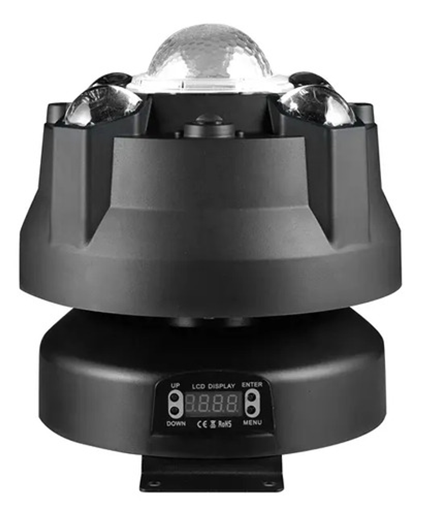 Luz Escenario Dj 4 En 1 Caleidoscopio Rgb Led Control Inalám 7