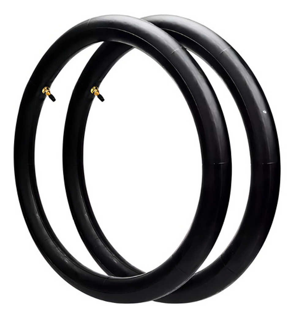 X2 Neumáticos + 2 Cámara Bicicleta Aro 27.5 X2.125 Schrader 3