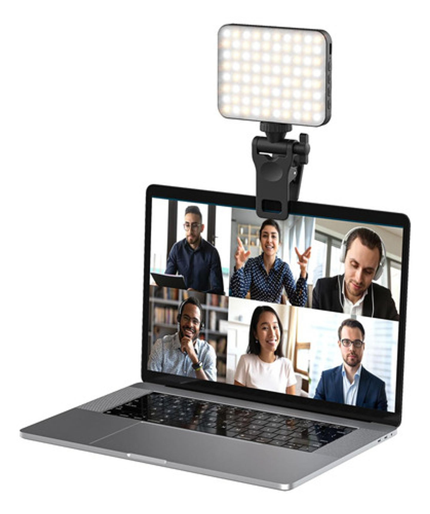 Luz Led Selfie Adaptable Para iPhone Macbook Notebook 6