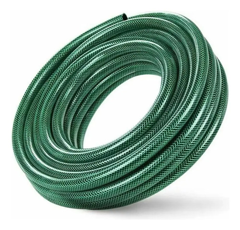 Manguera Reforzada 1/2 Pulgada Rollo 50 Mts Color Verde 3