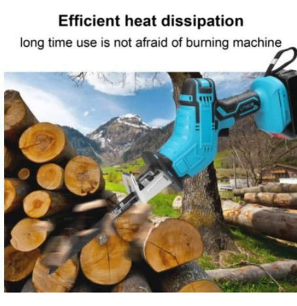 Sierra Sable Recíproca Inalámbrica 1 Baterías 48vf 3