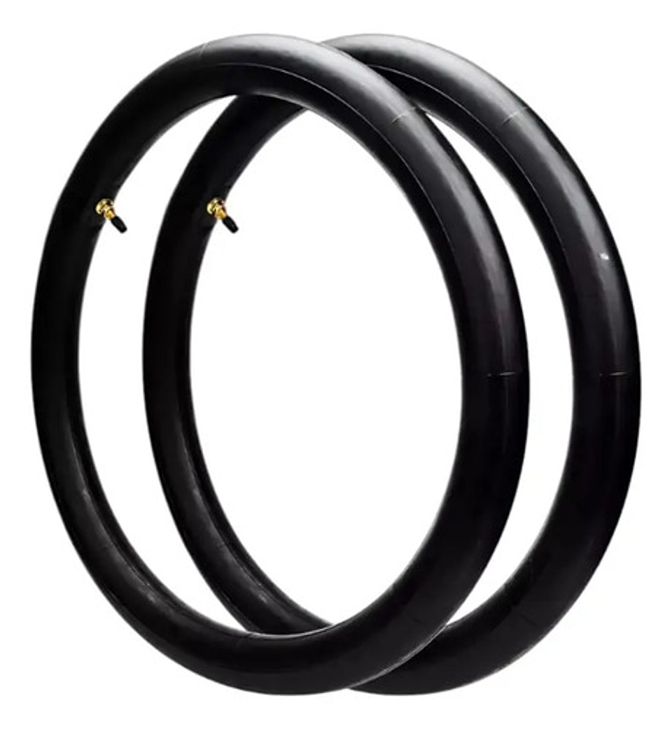 Pack Neumáticos Y Cámaras Para Bicicleta De Aro 26 X 2.125 Negro 3