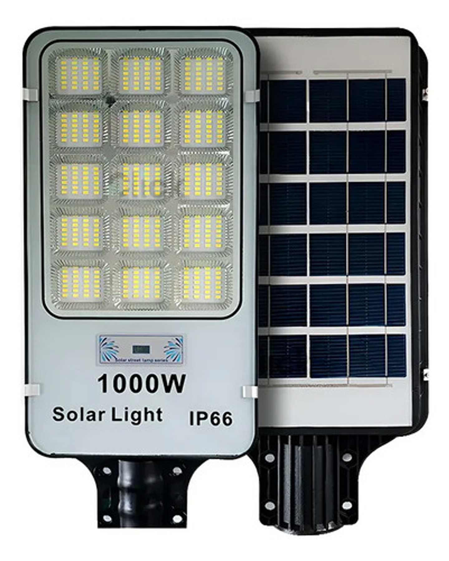 X3 Reflector Led Solar Thek 1000w Para Exterior Con Poste 3