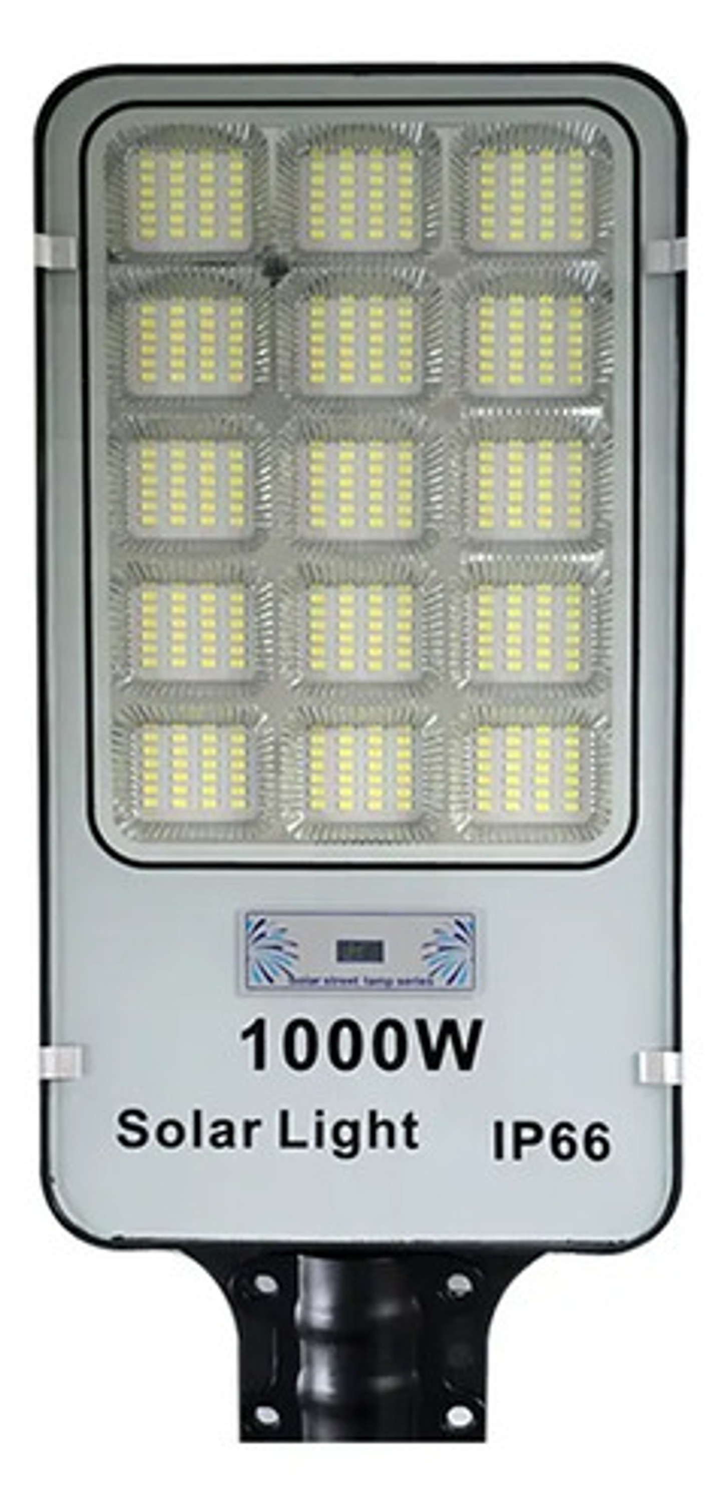 X3 Reflector Led Solar Thek 1000w Para Exterior Con Poste 5