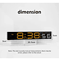 Reloj De Mesa Led Con Luz Rgb Control Sonido Decorativo - Miniatura 2