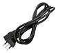 Cable De Corriente 3 Pinos Universal Para Pc Y Equipos - Miniatura 1