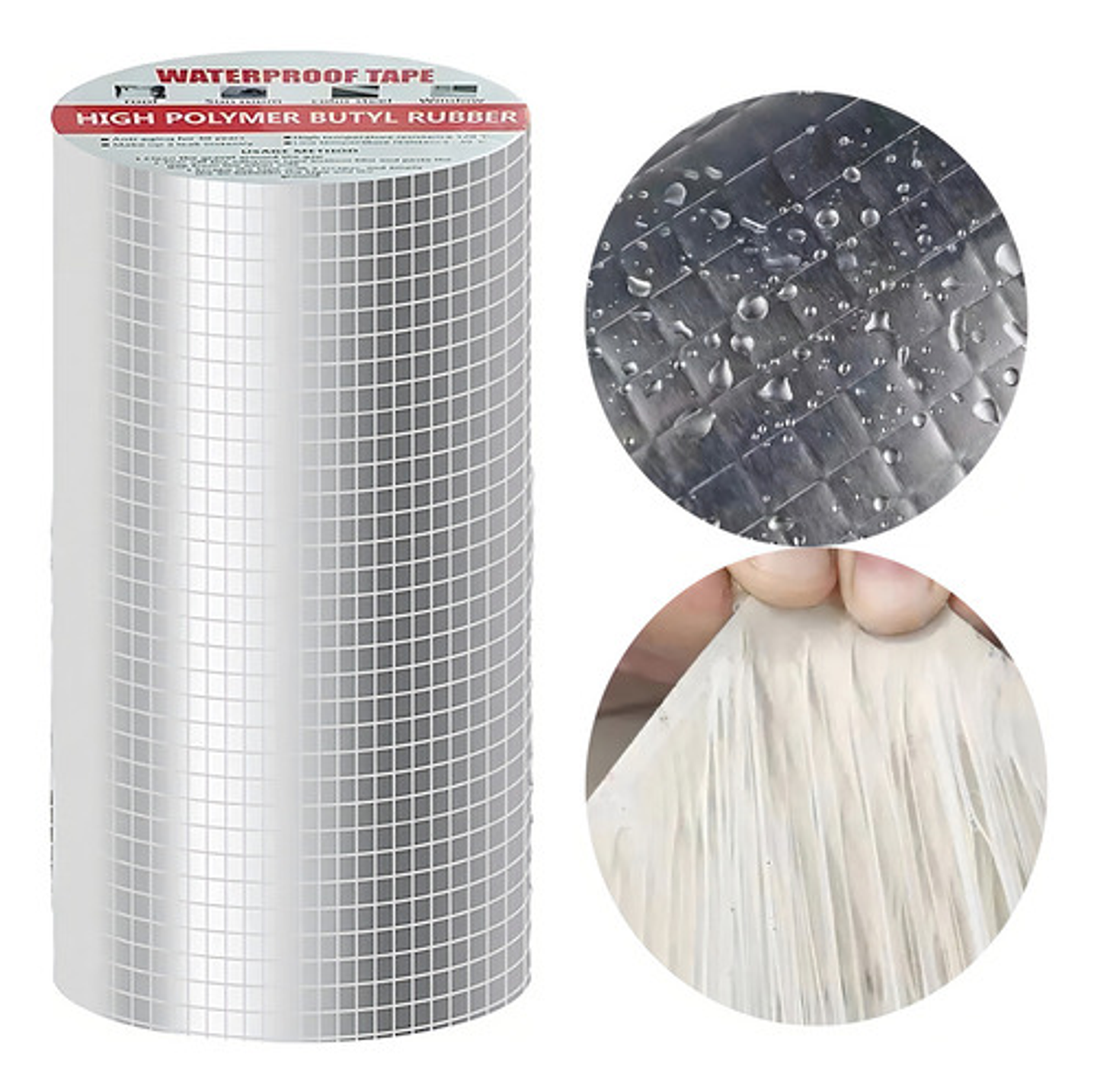 Cinta Sellador Butilo Techo Gotera Impermeable 20cmx5mtrs 1