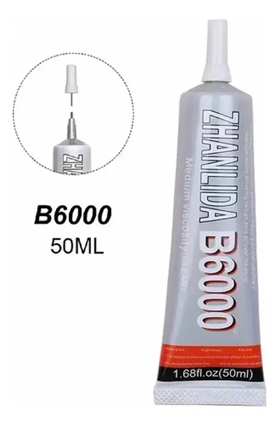 Pegamento B6000 50ml Para Joyas Manualidades Y Plástico Tlf 3