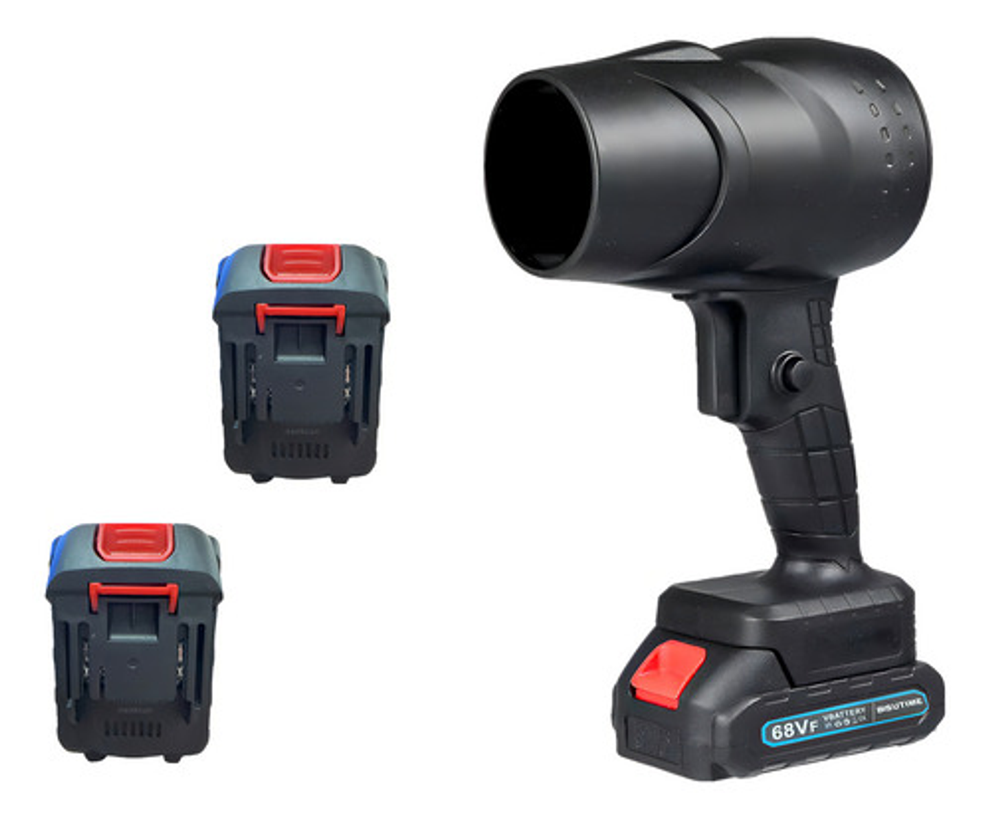 Soplador Profesional De Polvo Turbina Inalámbrico 1050w 68vf 1