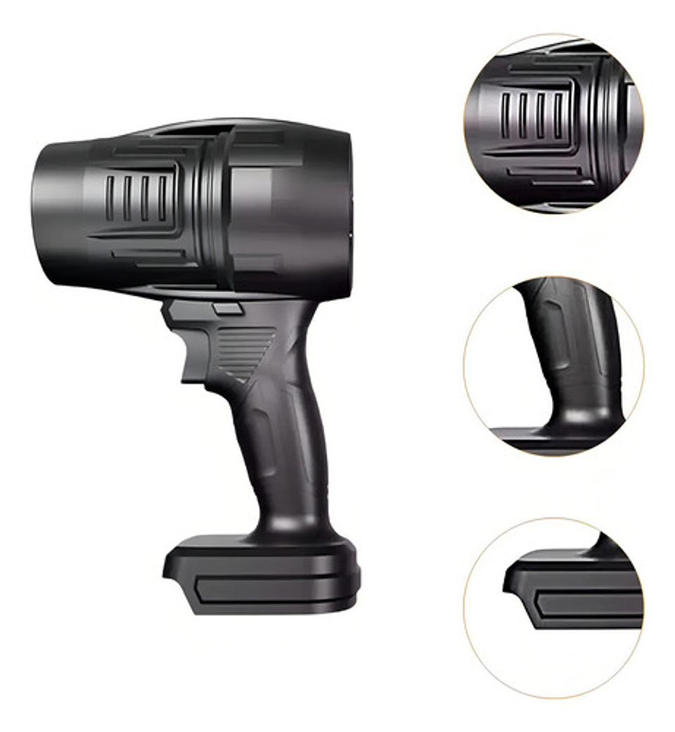 Soplador Profesional De Polvo Turbina Inalámbrico 1050w 68vf 2