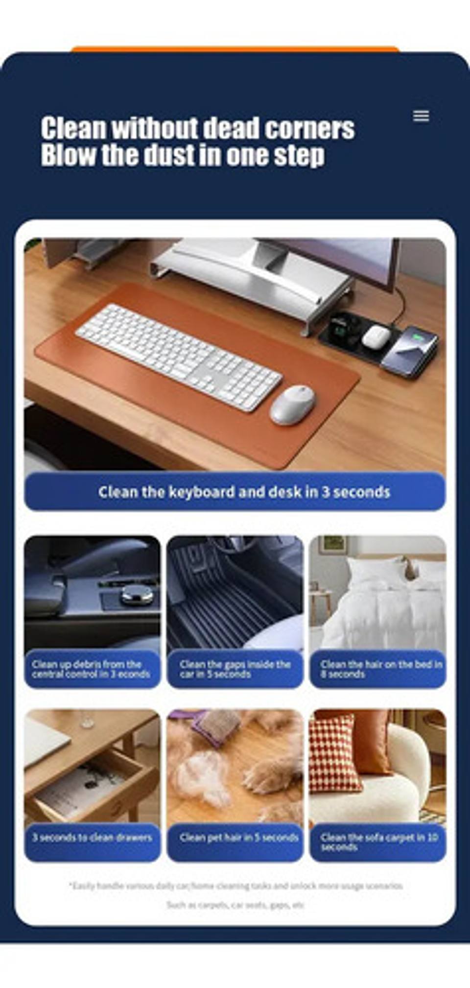 Soplador Eléctrico 130000 Rpm Turbo Jet 8000mah Portátil Negro 11