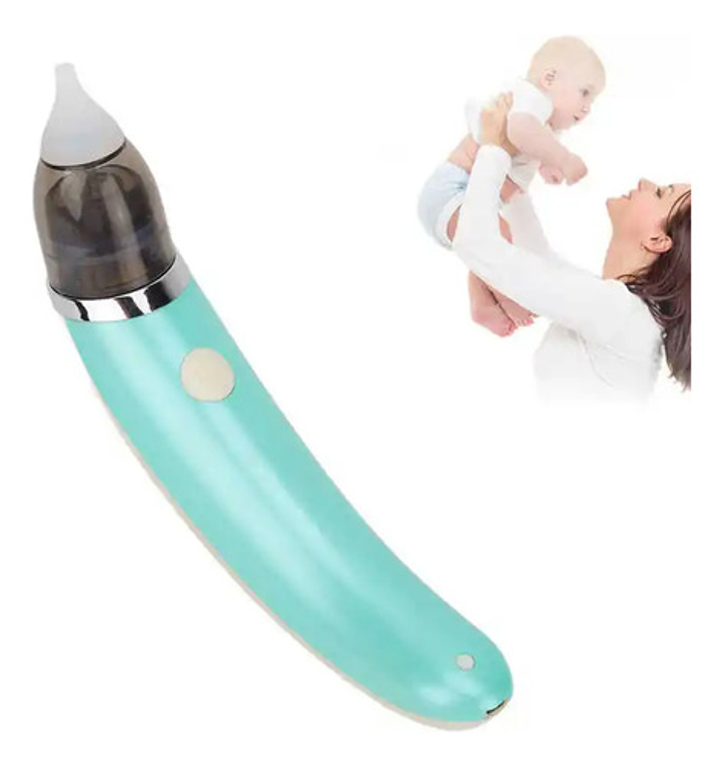 Aspirador Nasal Para Bebés Limpiador Eléctrico De Nariz 6