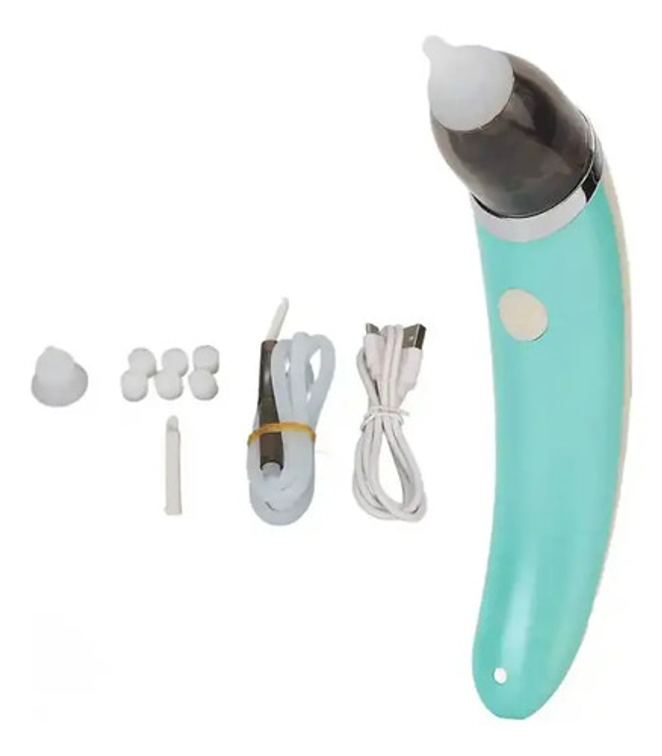 Aspirador Nasal Para Bebés Limpiador Eléctrico De Nariz 7